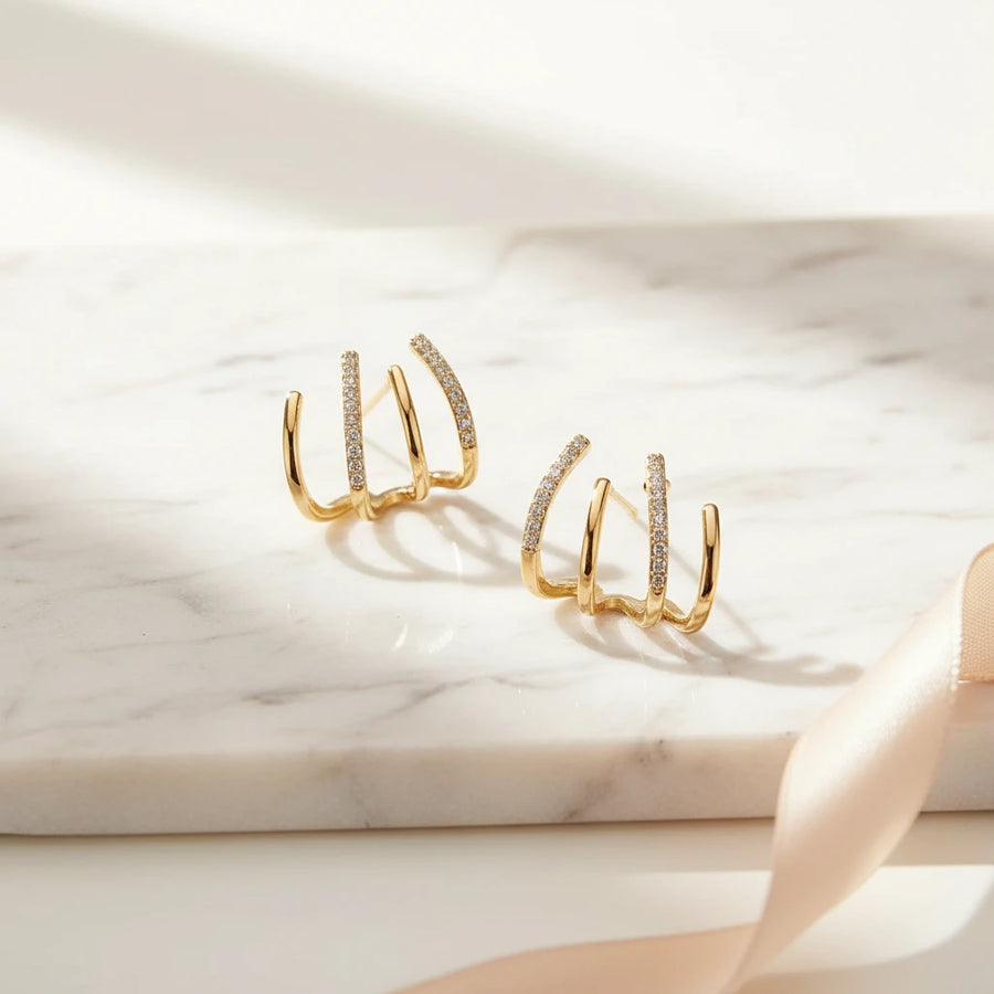 Sparkle Claw Earrings | REFINED REBEL