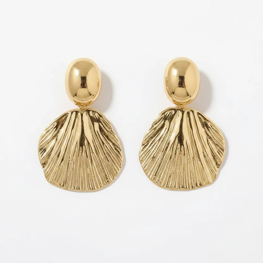 Textured Shell Earrings | SPIRIT UNCAGED