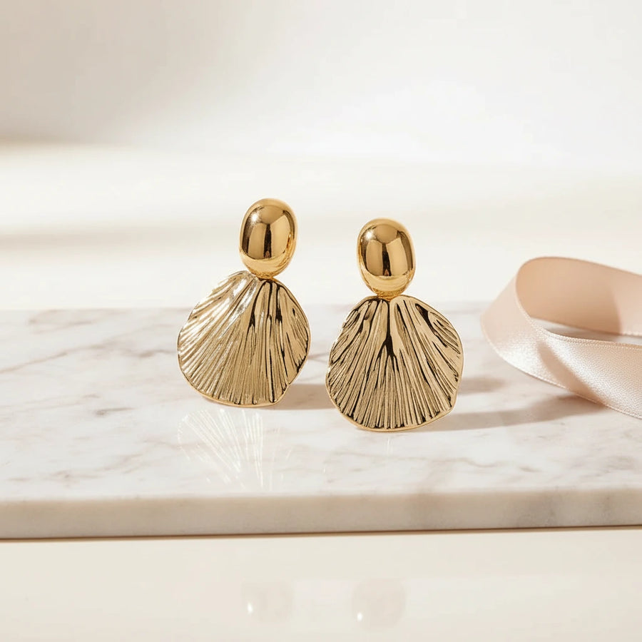Textured Shell Earrings | SPIRIT UNCAGED
