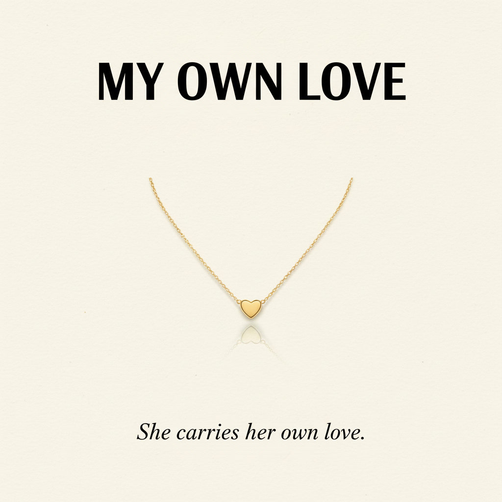 My Own Love| Golden Heart Necklace