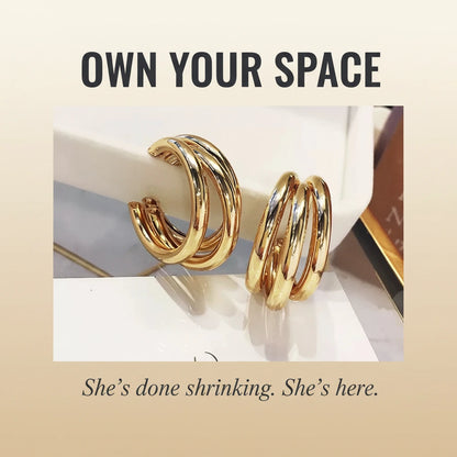 Triple Layer Hoops — Signature Card V2