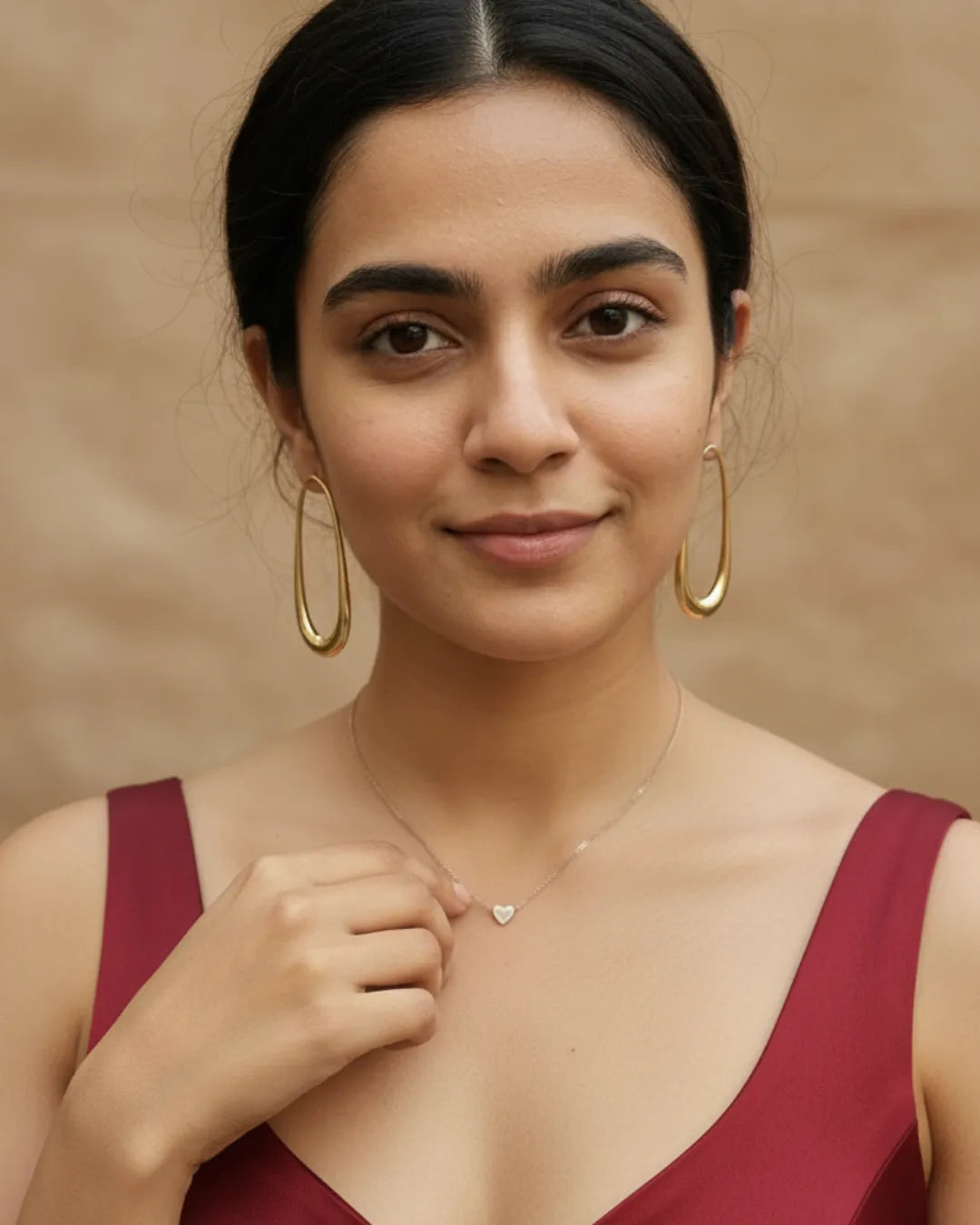 Keep Your Heart | Minimal Heart Pendant Necklace