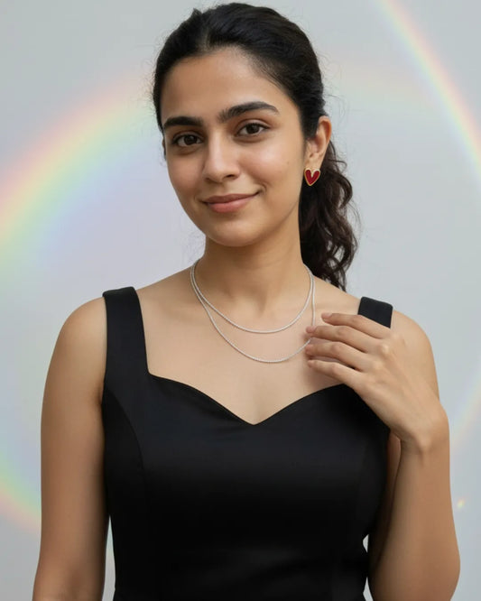 Star Spell | Double-Layer Crystal Chain Necklace