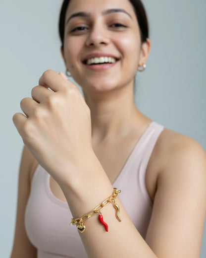 Spice And Self | Charm Chain Bracelet