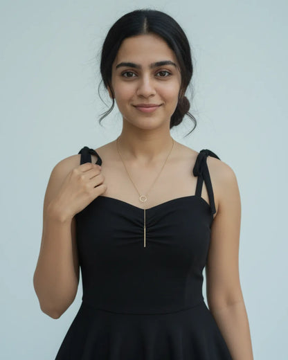 My Centre | Circle Drop Pendant Necklace