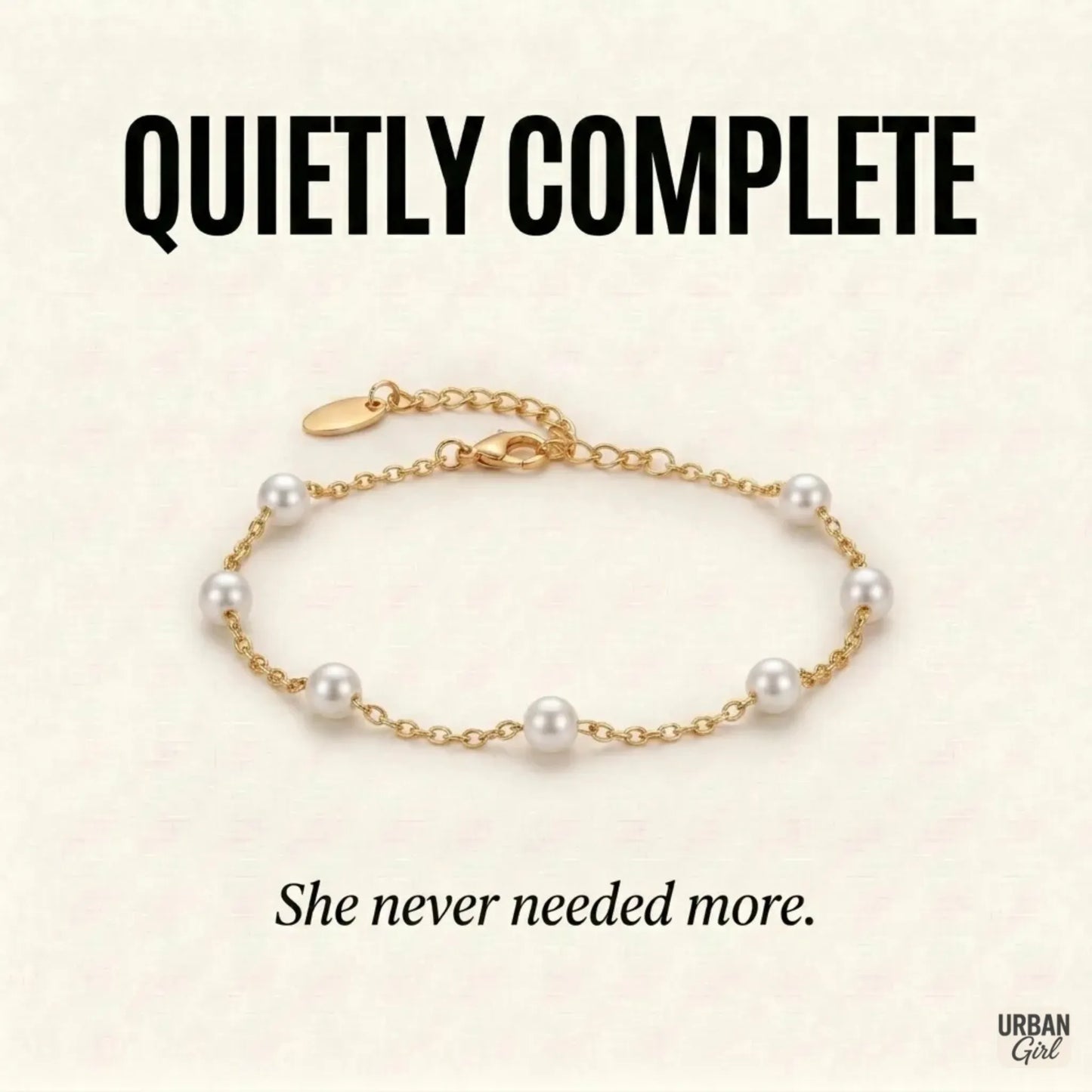 Quietly Complete | Pearl Station Bracelet