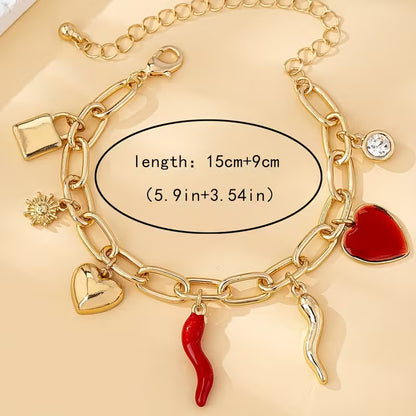 Spice And Self | Charm Chain Bracelet