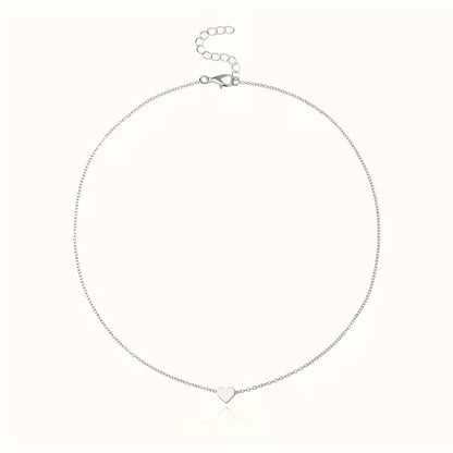 Keep Your Heart | Minimal Heart Pendant Necklace
