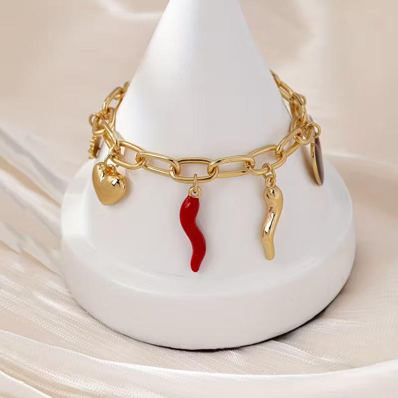Spice And Self | Charm Chain Bracelet
