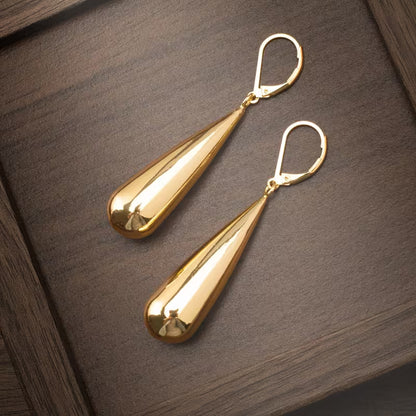 Full Force | Sculpted Teardrop Drop Earrings