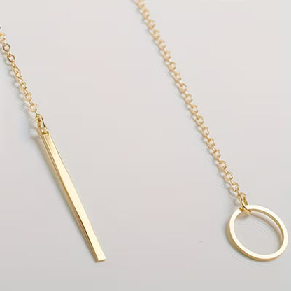 My Centre | Circle Drop Pendant Necklace
