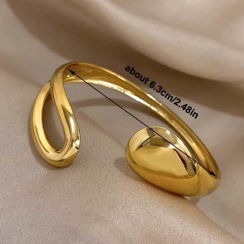 Bold Arc | Sculptural Open Cuff