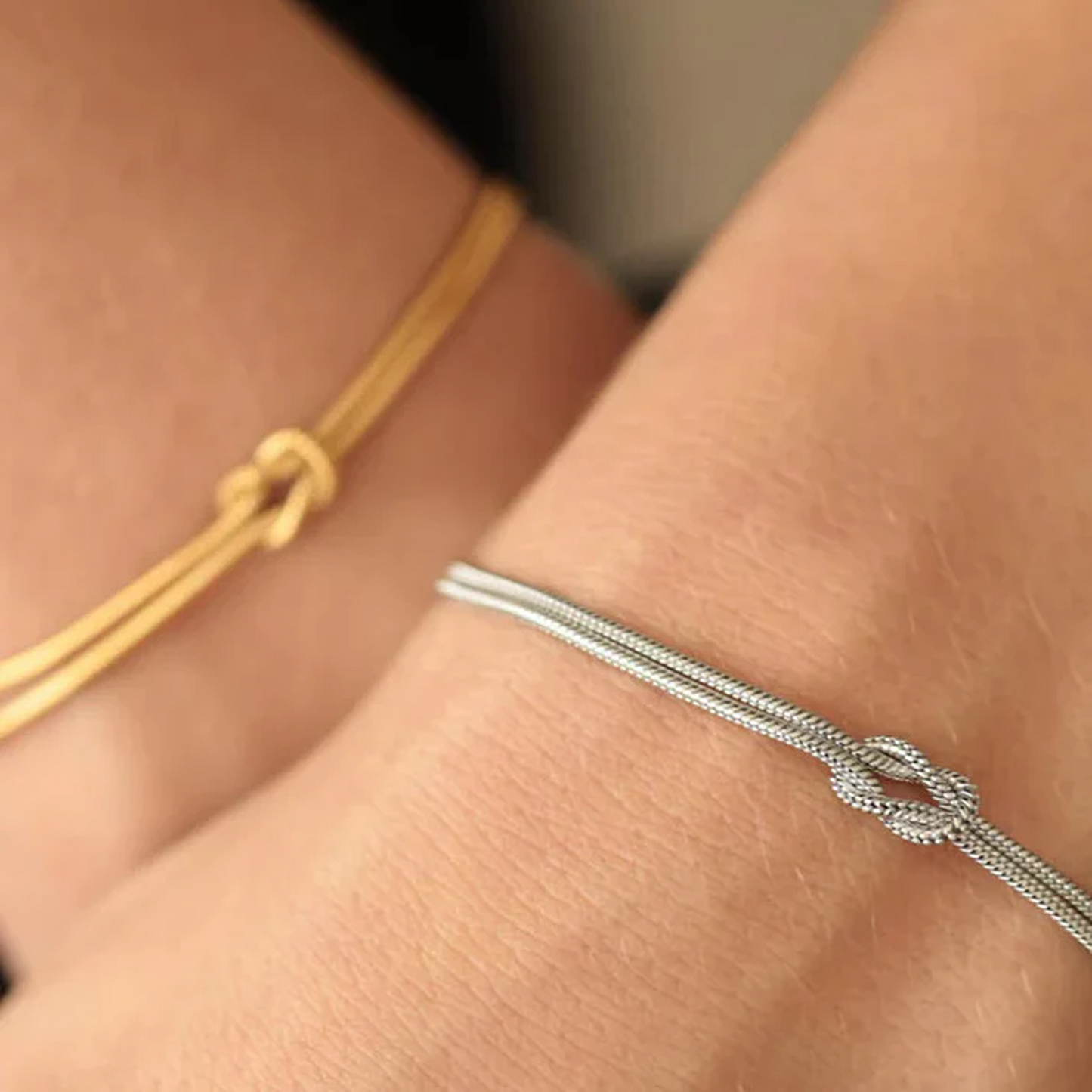 Forever Knot Bracelet - Pair of 2