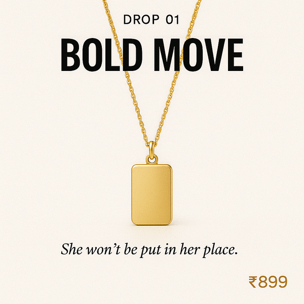 Bold Move Pendant