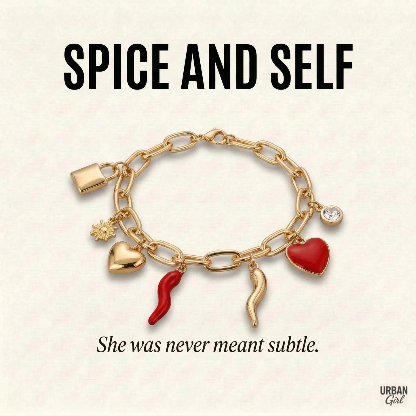 Spice And Self | Charm Chain Bracelet